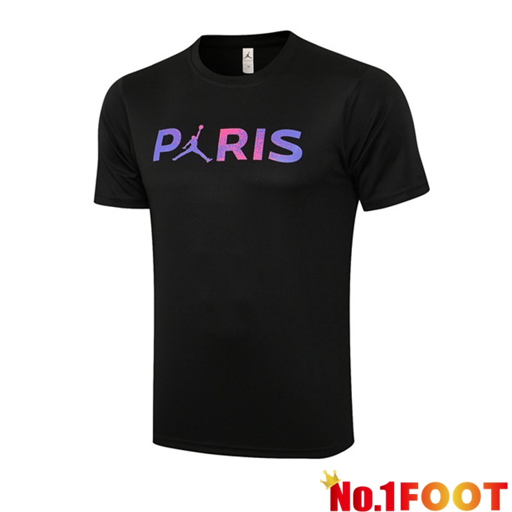 Paris PSG Jordan Training T Shirt Black 2021/2022