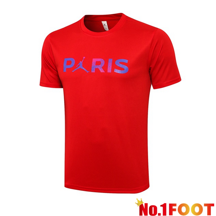 Paris PSG Jordan Training T Shirt Red 2021/2022