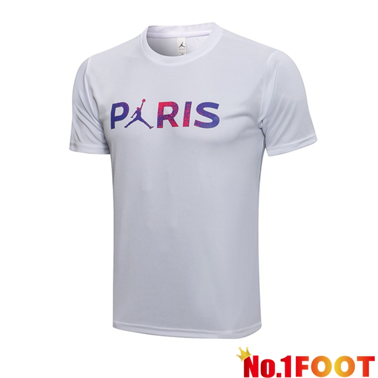 Paris PSG Jordan Training T Shirt White 2021/2022