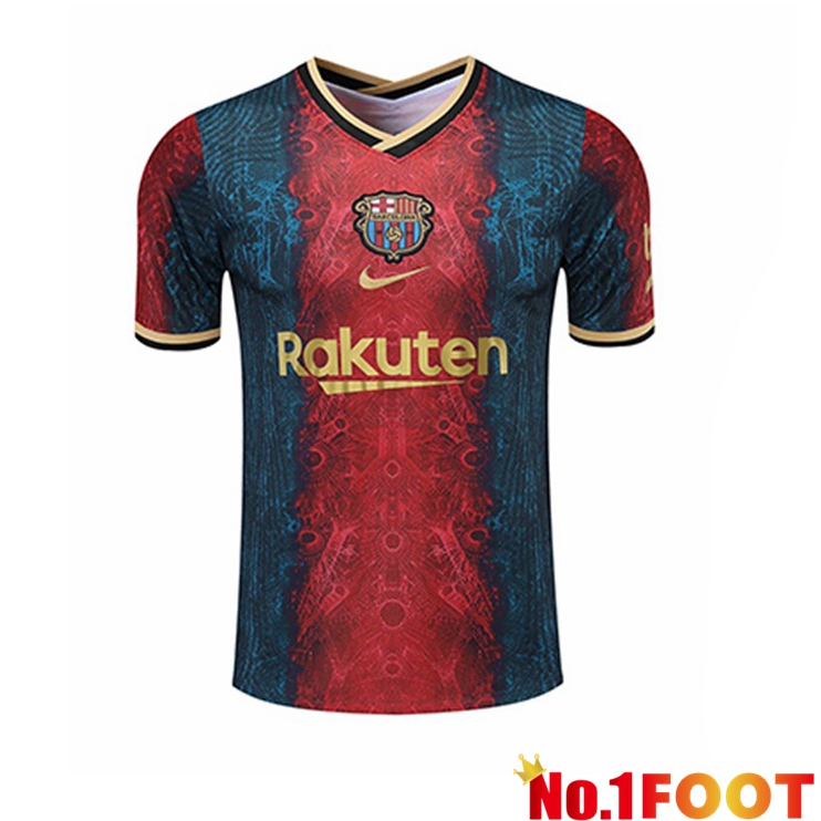 FC Barcelona Training T Shirt Blue 2021/2022