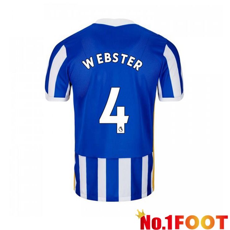 Brentford FC (WEBSTER 4) Home Jersey Blue/White 2021/22