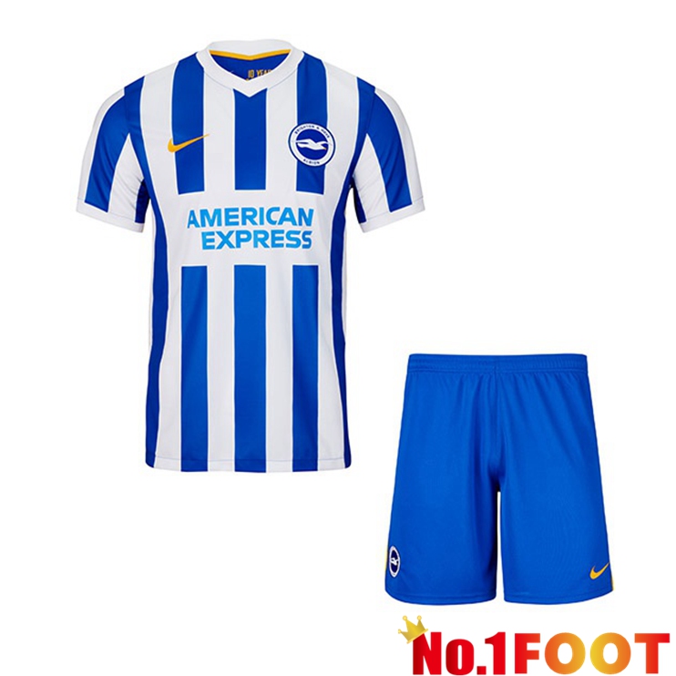 Brentford FC Kids Home Jersey Blue/White 2021/22