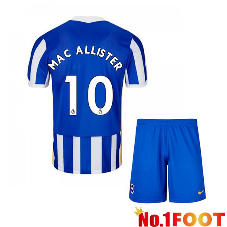 Brentford FC (MAC ALLISTER 10) Kids Home Jersey Blue/White 2021/22