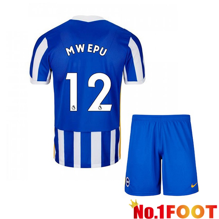 Brentford FC (MWEPU 12) Kids Home Jersey Blue/White 2021/22