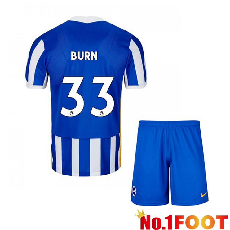 Brentford FC (BURN 33) Kids Home Jersey Blue/White 2021/22