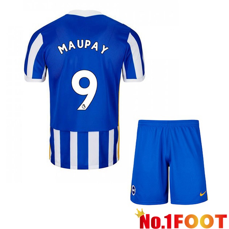 Brentford FC (MAUPAY 9) Kids Home Jersey Blue/White 2021/22