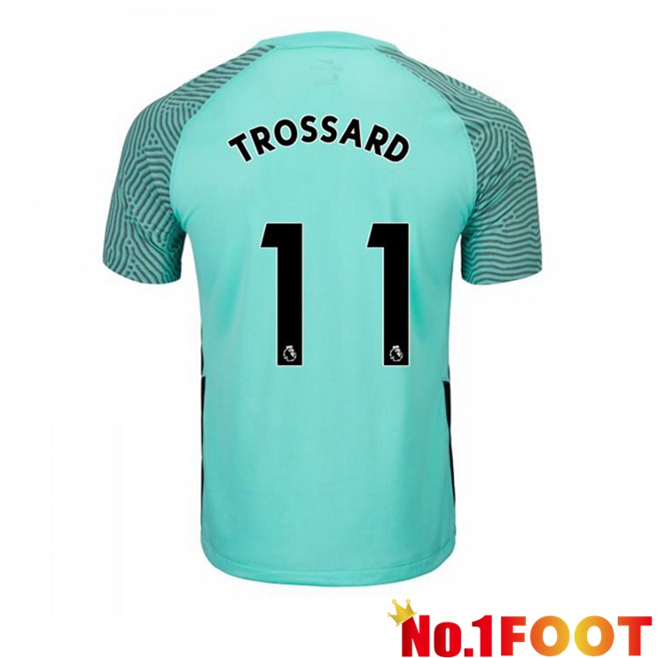 Brentford FC (TROSSARD 11) Away Jersey Green 2021/22