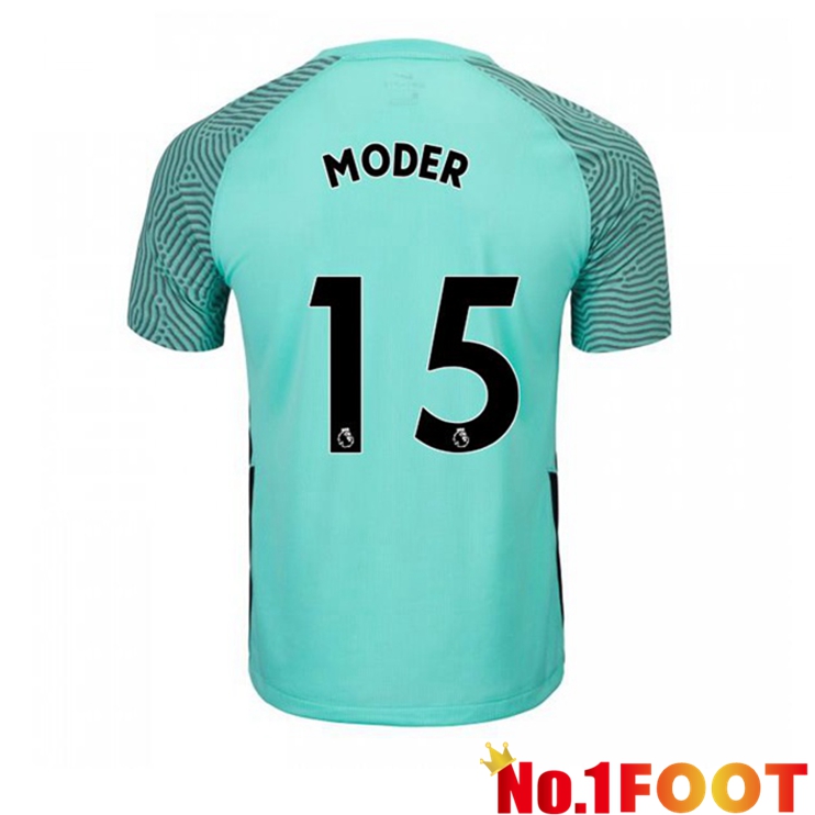 Brentford FC (MODER 15) Away Jersey Green 2021/22