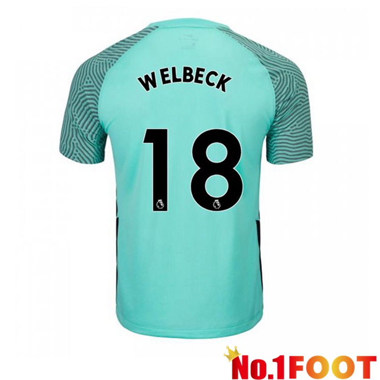 Brentford FC (WELBECK 18) Away Jersey Green 2021/22