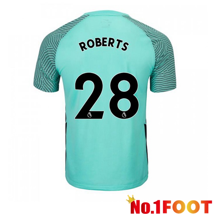 Brentford FC (ROBERTS 28) Away Jersey Green 2021/22