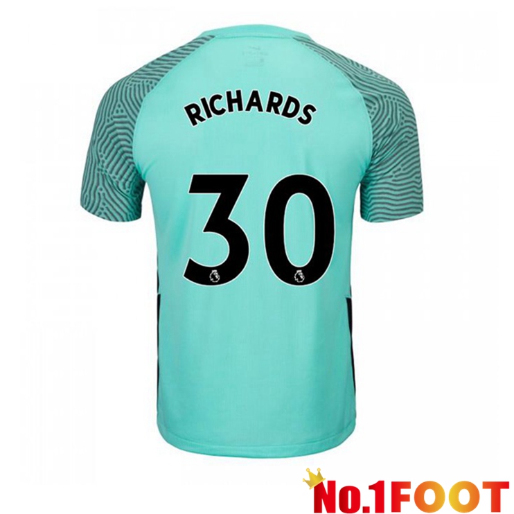 Brentford FC (RICHARDS 30) Away Jersey Green 2021/22