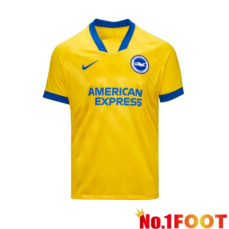 Brentford FC Third Jersey Yellow 2021/22