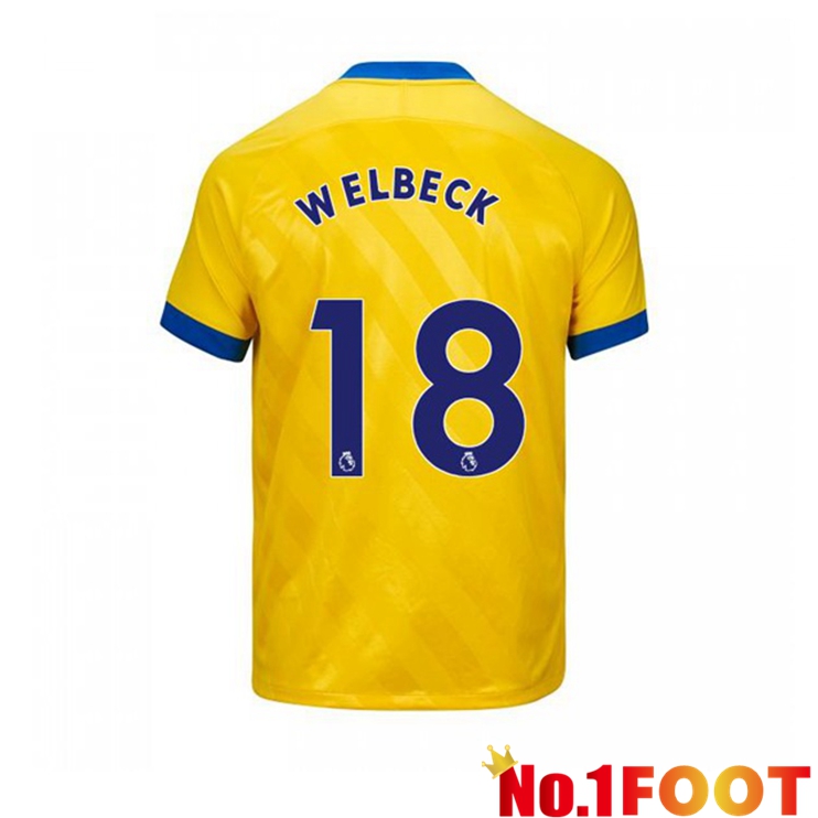 Brentford FC (WELBECK 18) Third Jersey Yellow 2021/22