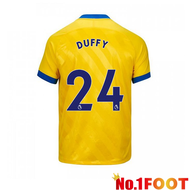 Brentford FC (DUFFY 24) Third Jersey Yellow 2021/22