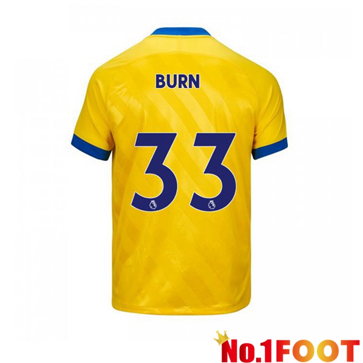 Brentford FC (BURN 33) Third Jersey Yellow 2021/22