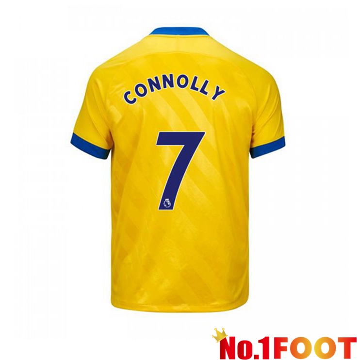 Brentford FC (CONNOLLY 7) Third Jersey Yellow 2021/22