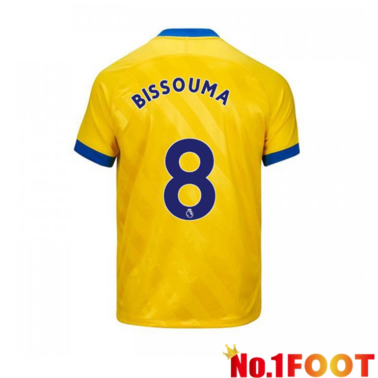 Brentford FC (BISSOUMA 8) Third Jersey Yellow 2021/22