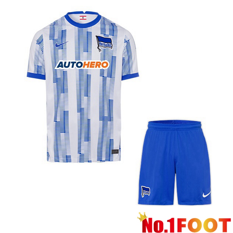 Hertha BSC Kids Home Jersey White 2021/22