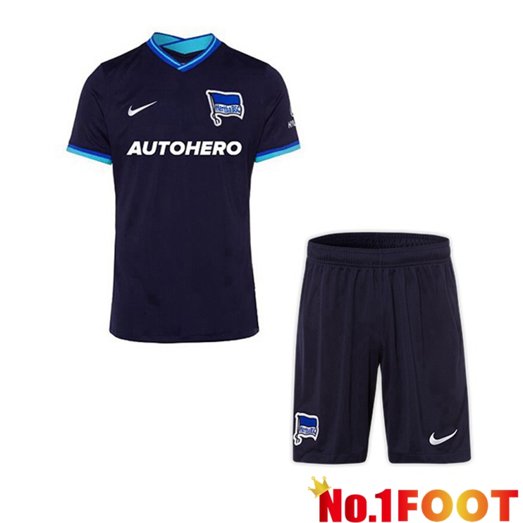 Hertha BSC Kids Away Jersey Blue 2021/22