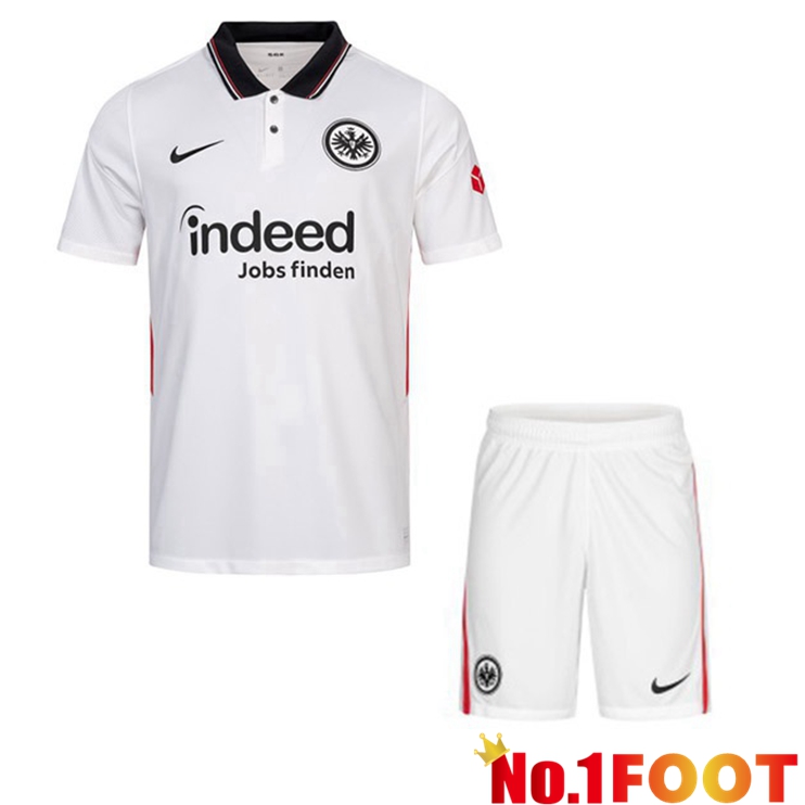 Eintracht Frankfurt Kids Third Jersey White 2021/22