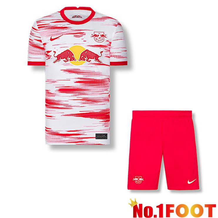 RB Leipzig Kids Home Jersey Red/White 2021/22