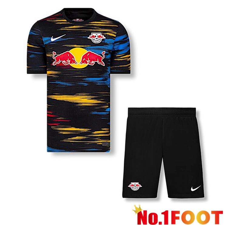 RB Leipzig Kids Away Jersey Yellow/Blue 2021/22