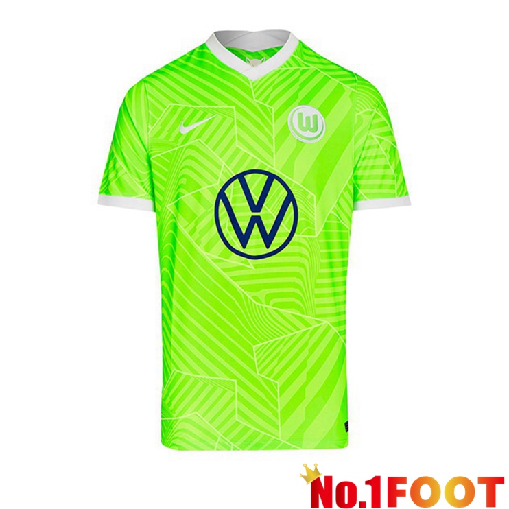 Vfl Wolfsburg Home Jersey Green 2021/22