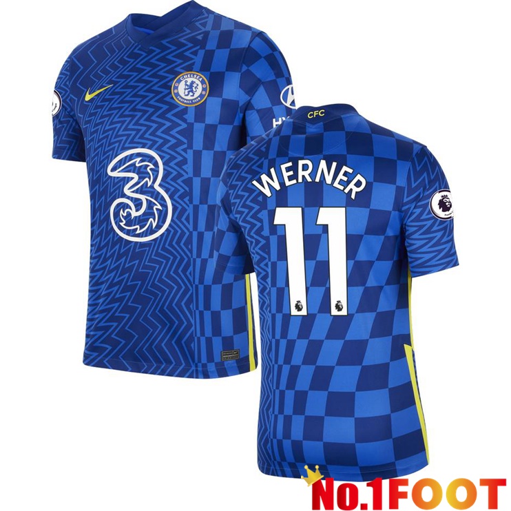 FC Chelsea (WERNER 11) Home Jersey Blue 2021/2022