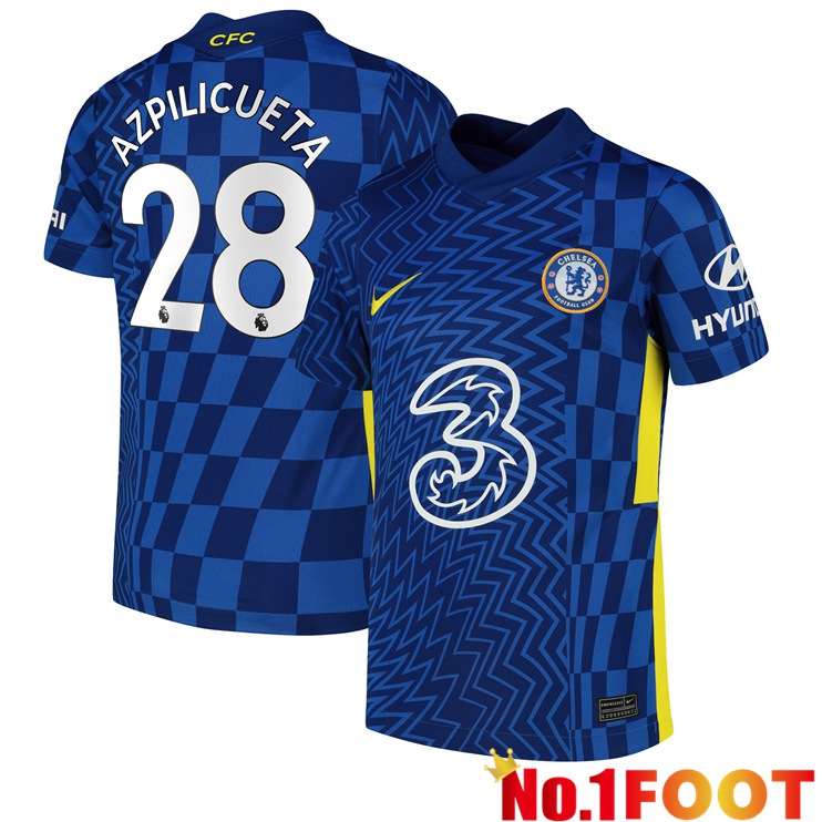 FC Chelsea (AZPILICUETA 28) Home Jersey Blue 2021/2022