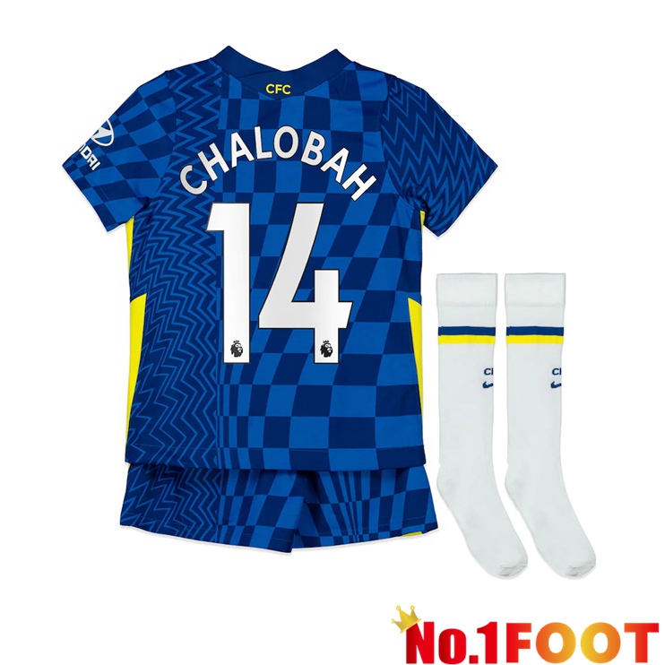 FC Chelsea (Chalobah 14) Kids Home Jersey Blue 2021/2022