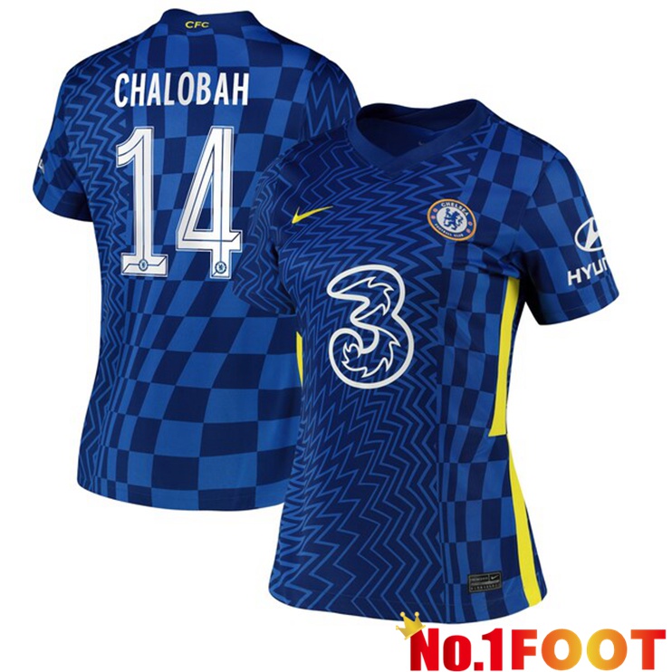 FC Chelsea (Chalobah 14) Womens Home Jersey Blue 2021/2022