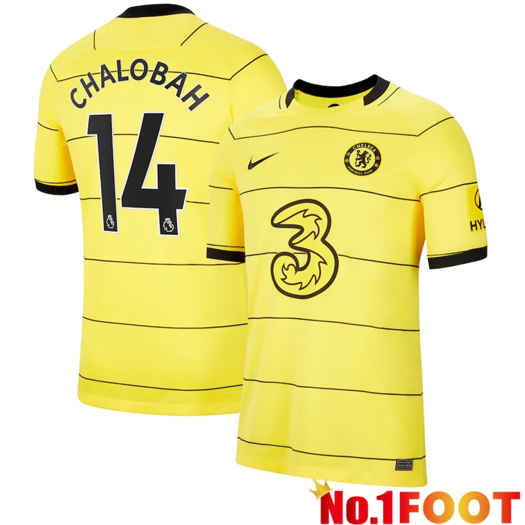 FC Chelsea (Chalobah 14) Away Jersey Yellow 2021/2022