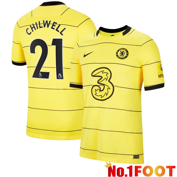 FC Chelsea (CHILWELL 21) Away Jersey Yellow 2021/2022