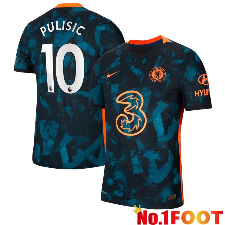 FC Chelsea (PULISIC 10) Third Jersey Green/Black 2021/2022