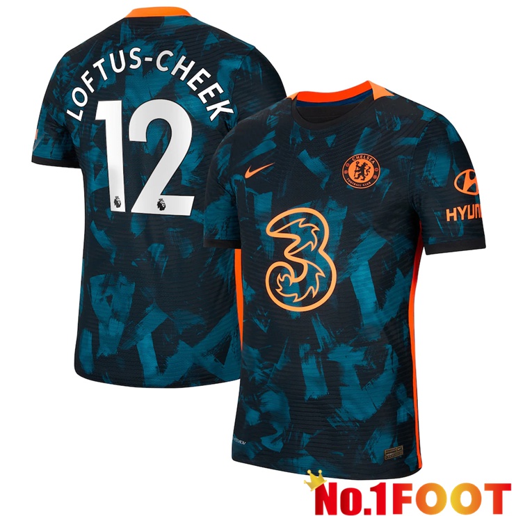 FC Chelsea (Loftus-Cheek 12) Third Jersey Green/Black 2021/2022