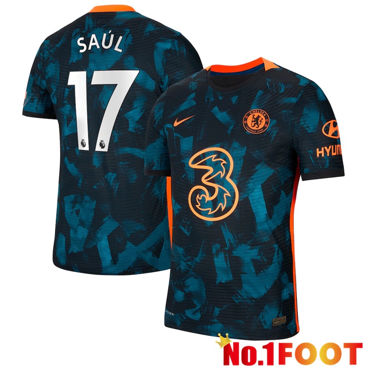 FC Chelsea (SAUL 17) Third Jersey Green/Black 2021/2022