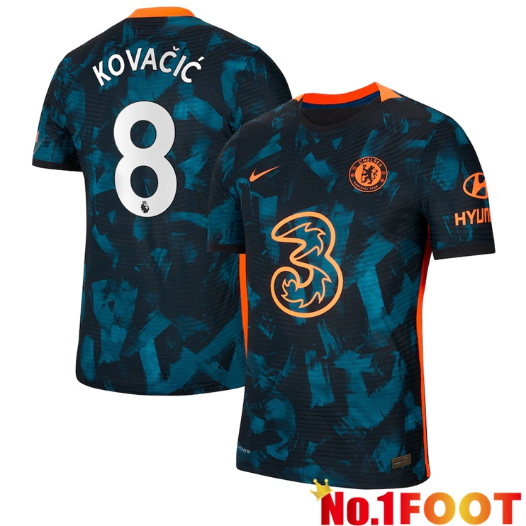 FC Chelsea (Kovacic 8) Third Jersey Green/Black 2021/2022