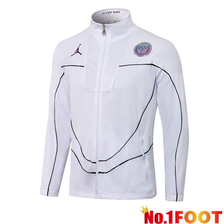 Jordan PSG Training Jacket White 2021/2022