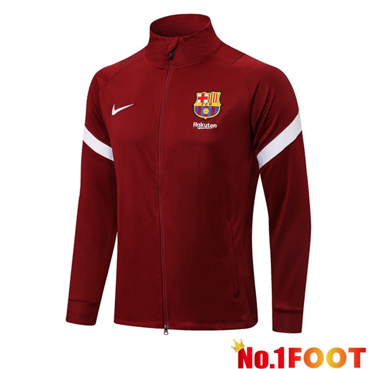 FC Barcelona Training Jacket Red 2021/2022