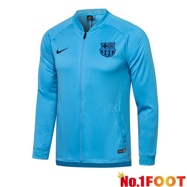 FC Barcelona Training Jacket Light Blue 2021/2022