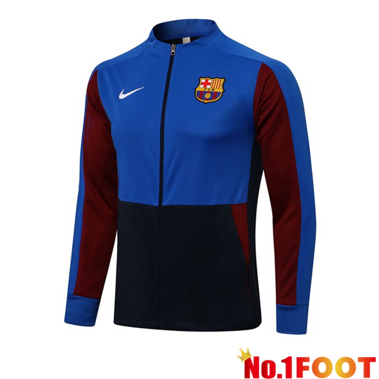 FC Barcelona Training Jacket Blue Black 2021/2022