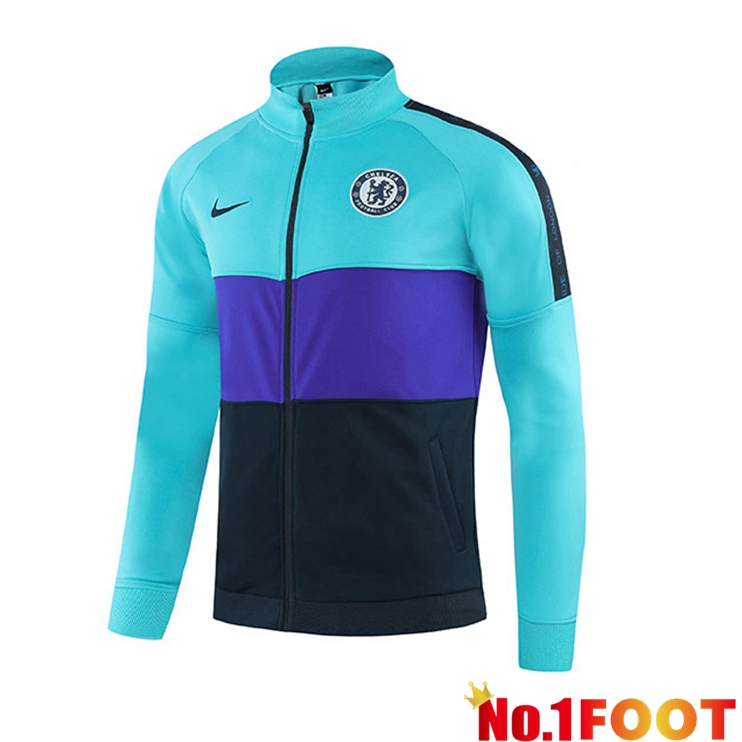 FC Chelsea Training Jacket Blue Black 2021/2022