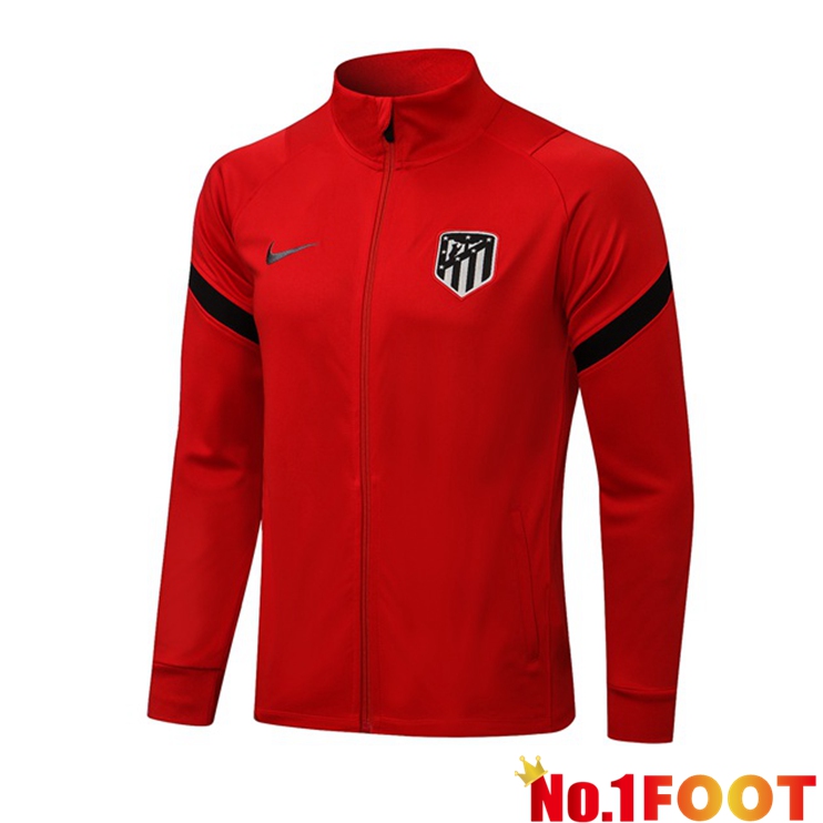 Atletico Madrid Training Jacket Red 2021/2022 - Click Image to Close