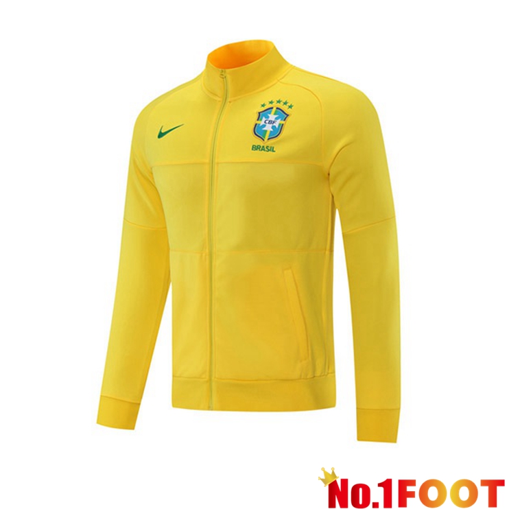 Brazil Training Jacket Yellow 2021/2022