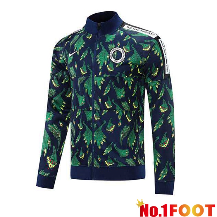 Nigeria Training Jacket Black Green 2021/2022