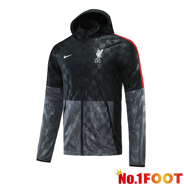 FC Liverpool Training Jacket Windbreaker Black 2021/2022