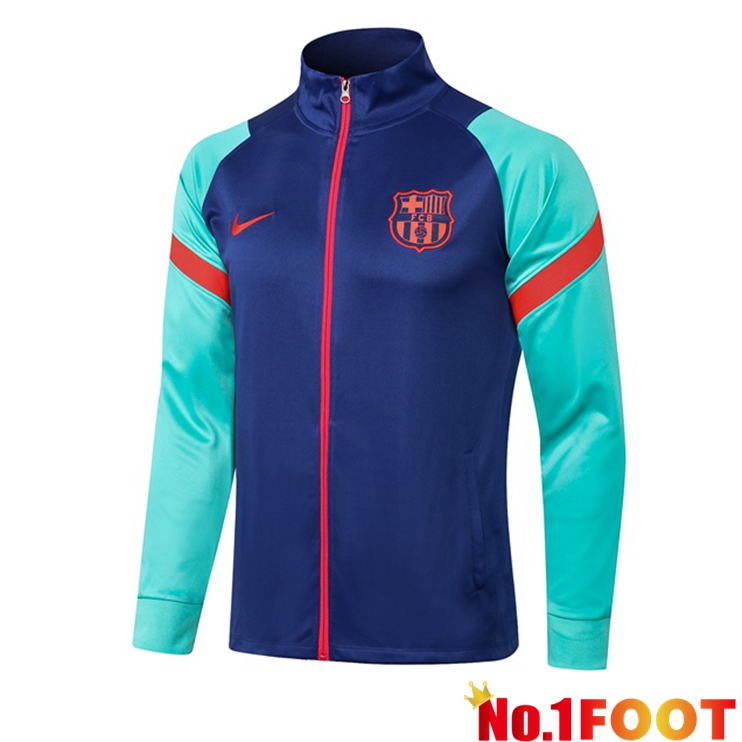 FC Barcelona Training Jacket Blue Green 2021/2022