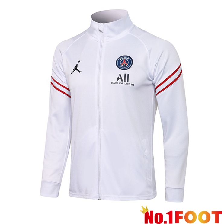 Jordan PSG Training Jacket White 2021/2022