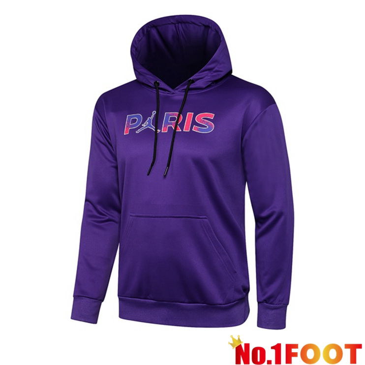 Jordan PSG Training Jacket Hoodie Purple 2021/2022