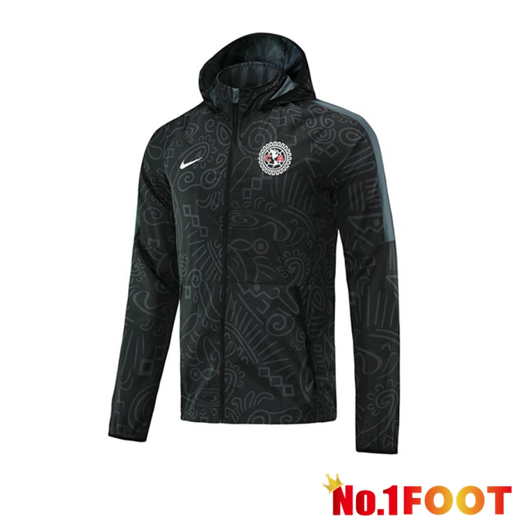 Club America Training Jacket Windbreaker Black 2021/2022